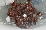 Apophyllite Crystals on Chalcedony - Maharashtra, India #183974-1
